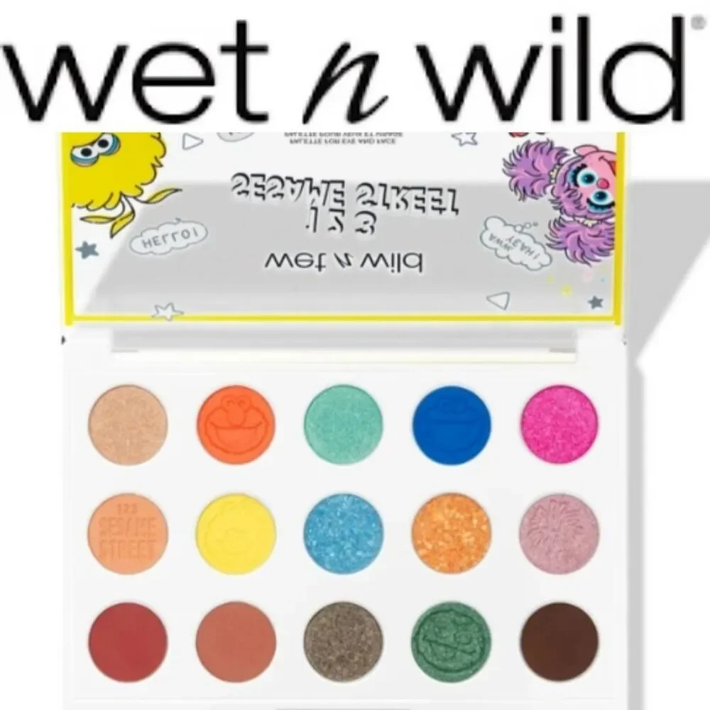 Wet-N-Wild X‎ Sesame Sesame Street  123 Sesame Street Eyeshadow Palette